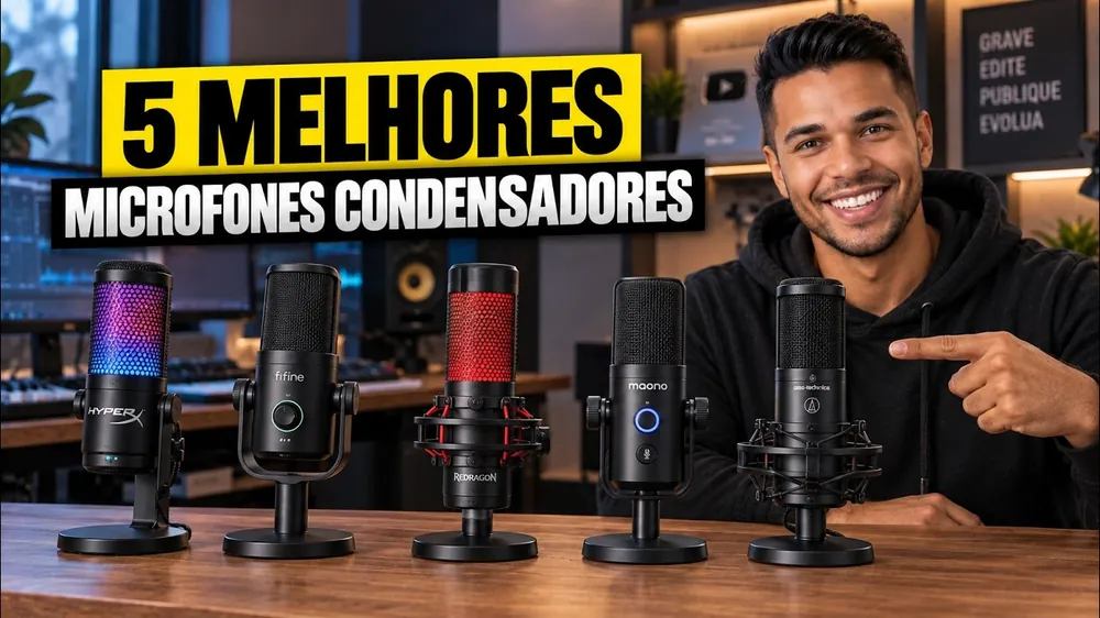 Melhores Microfones USB 2026