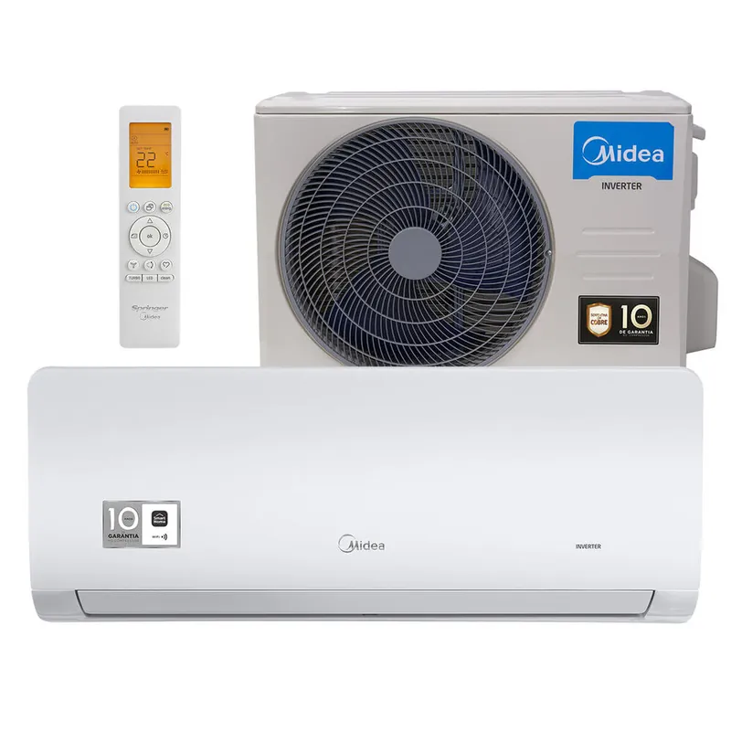 Ar-Condicionado Split Inverter Midea Eco 12.000 BTUs