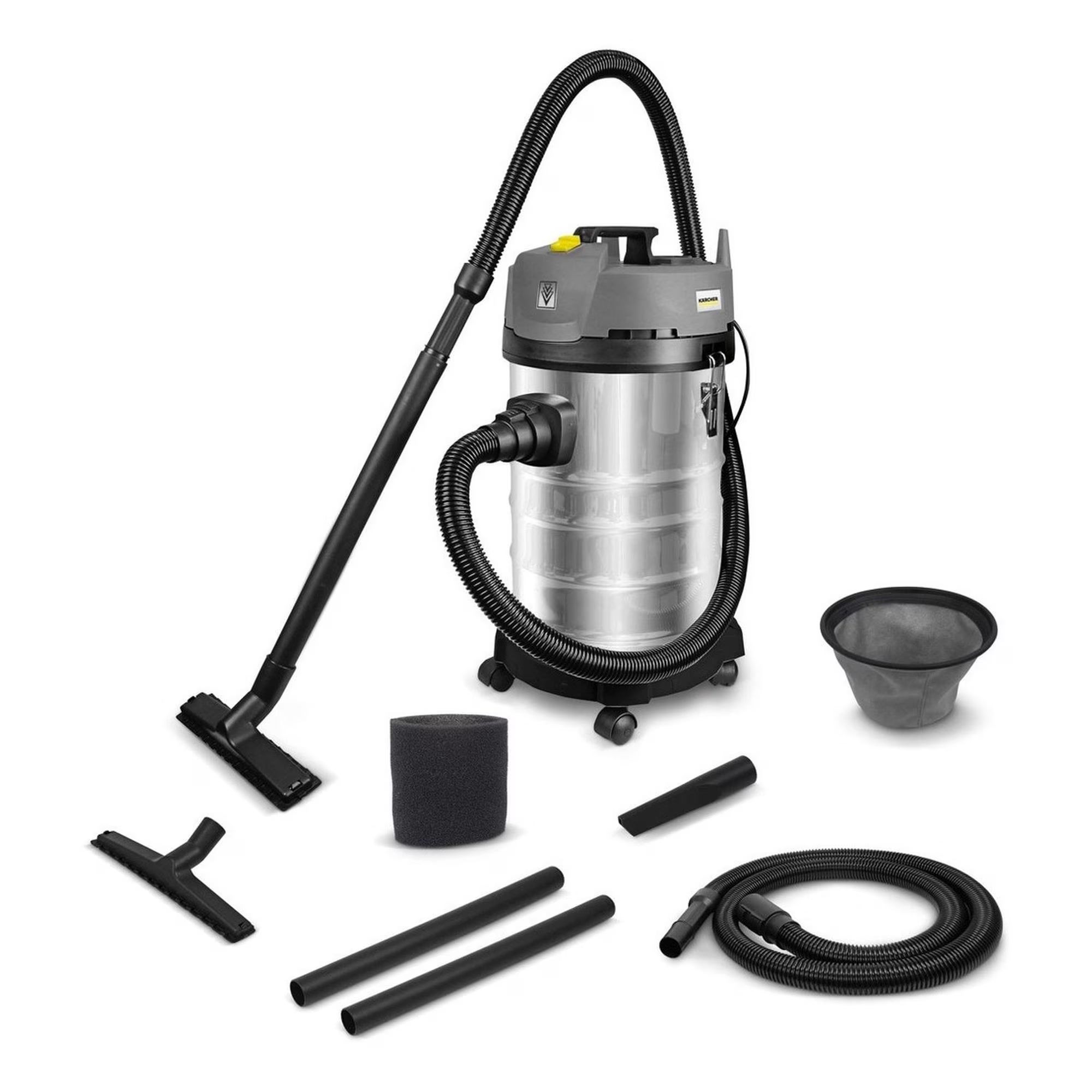 Aspirador de Pó e Água Karcher NT 30/1 Profissional com Filtro Cartucho
