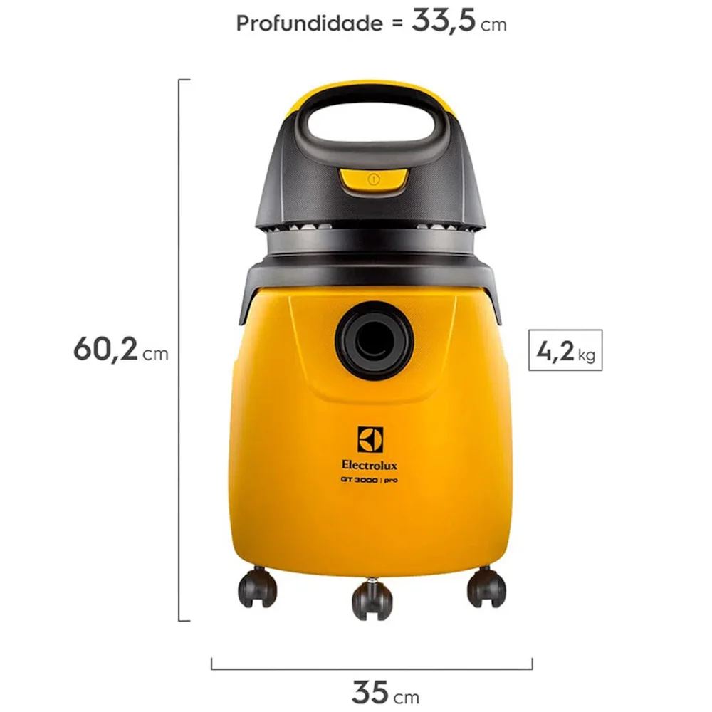 Aspirador de Pó e Líquidos Electrolux Profissional GT30N