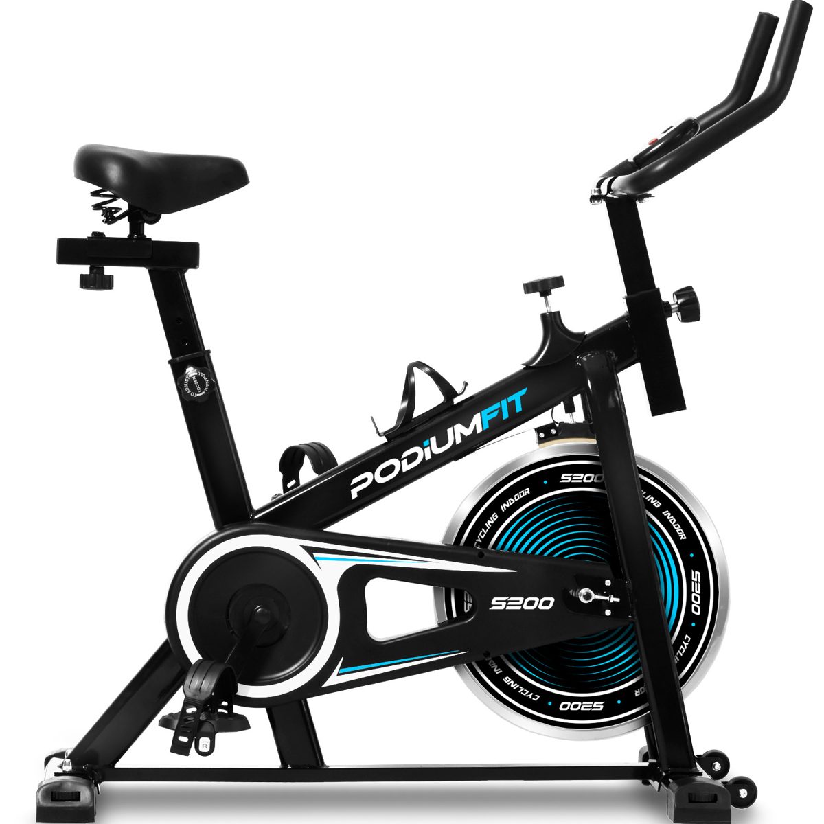 Bicicleta Spinning Residencial Podiumfit S200 Roda de Inércia Silenciosa