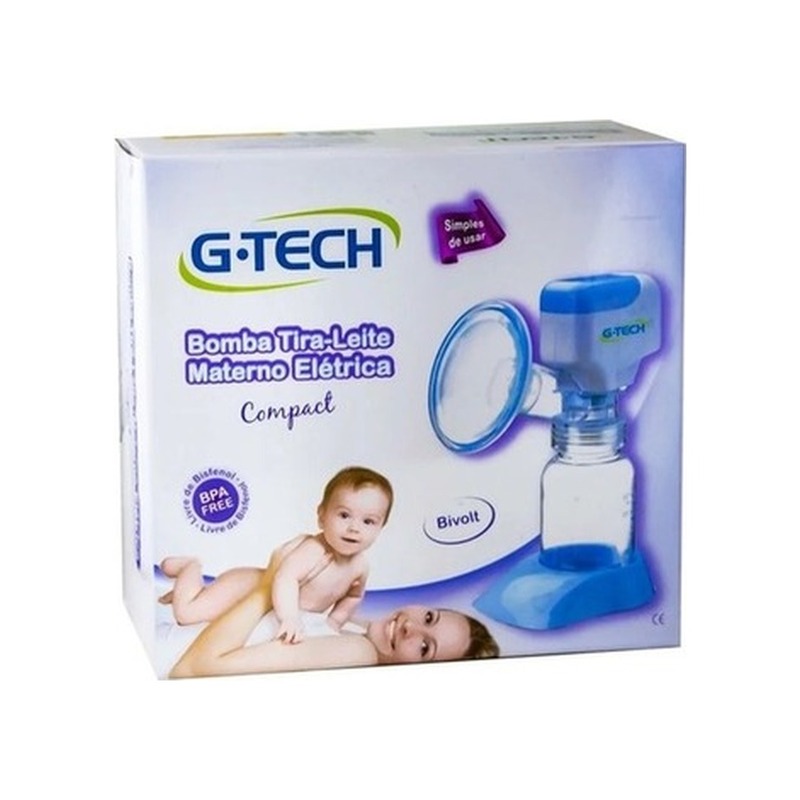 Bomba Tira-Leite Elétrica G-Tech Compact Eletro Bivolt