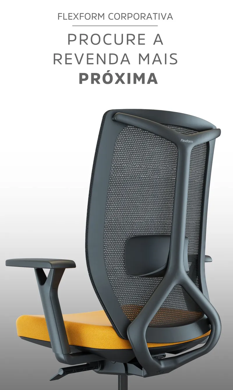 Cadeira Ergonômica B乗り Flexform Ergo