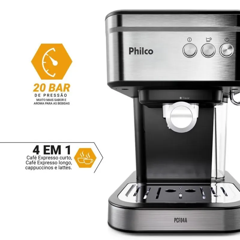 Cafeteira Expresso Philco 20 Bar Coffee Express