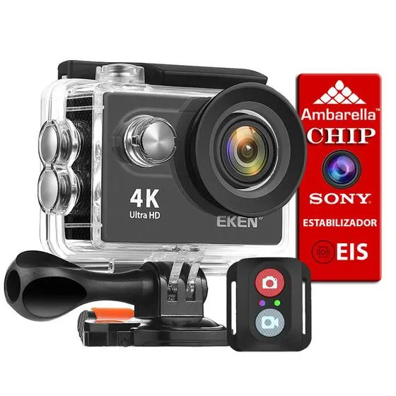 Câmera de Ação Eken H9R 4K Ultra HD Wi-Fi