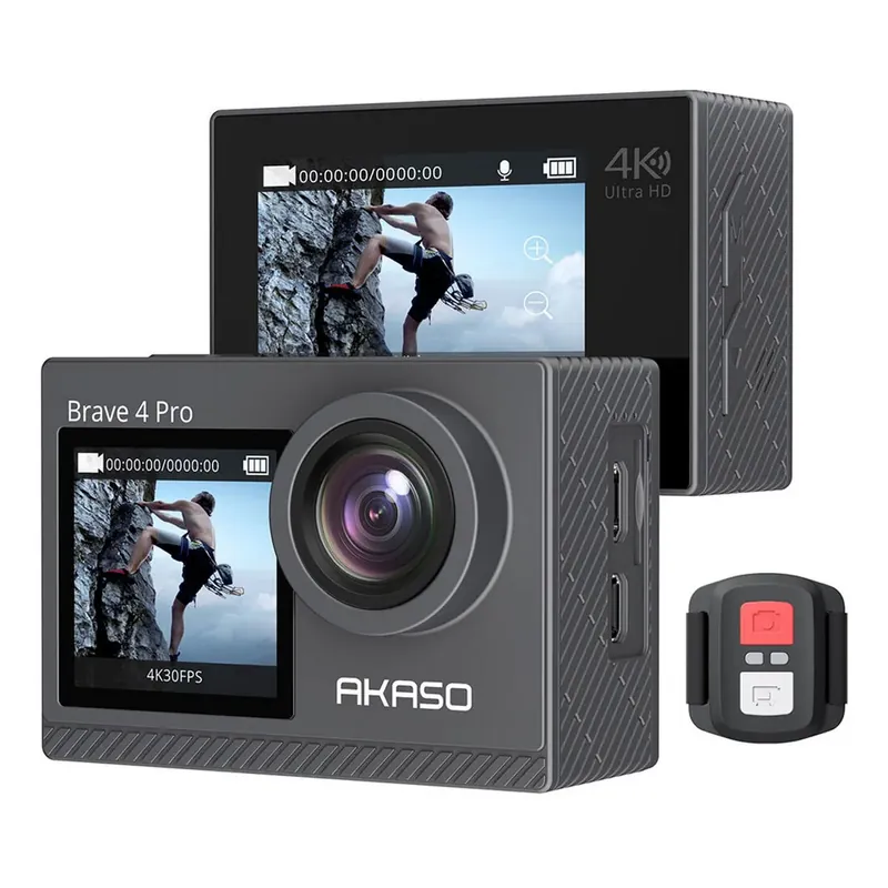 Câmera de Ação Akaso Brave 4 Pro 4K 20MP