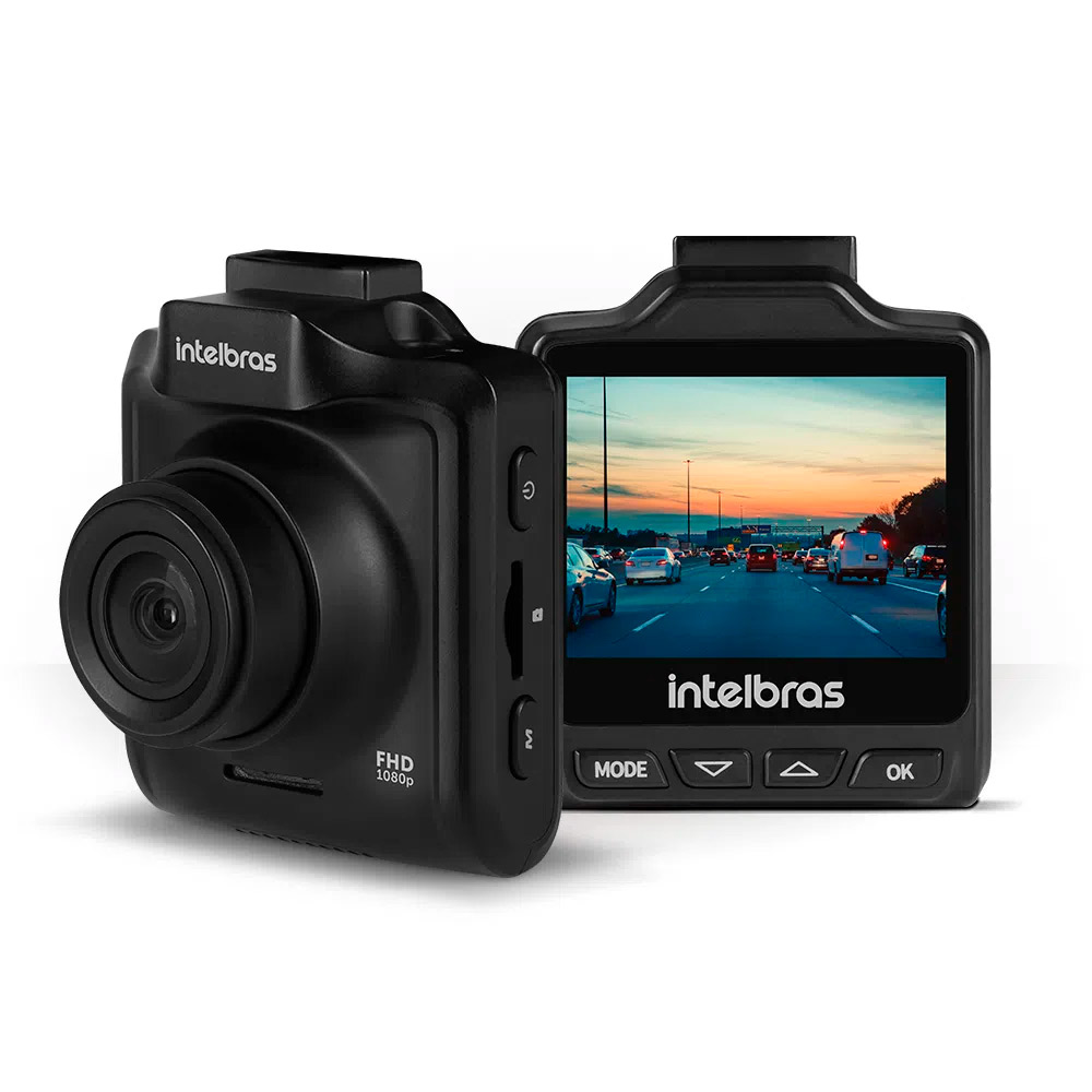 Câmera Veicular Intelbras DC 3101 Full HD com Gravação em Loop e G-Sensor