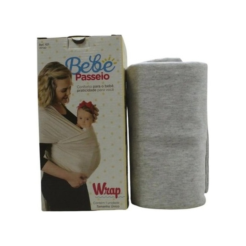 Wrap Sling de Malha 100% Algodão KaBaby