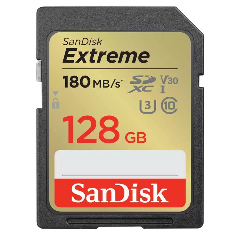 Cartão de Memória MicroSD SanDisk Extreme 128GB V30 A2 4K