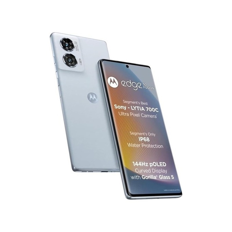 Motorola Edge 50 Fusion 5G Câmera Sony Lytia e Proteção IP68