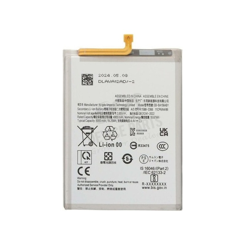 Samsung Galaxy A15 5G Bateria de 5.000 mAh