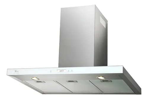 Coifa de Parede Fischer Infinity Inox com Vidro 90cm