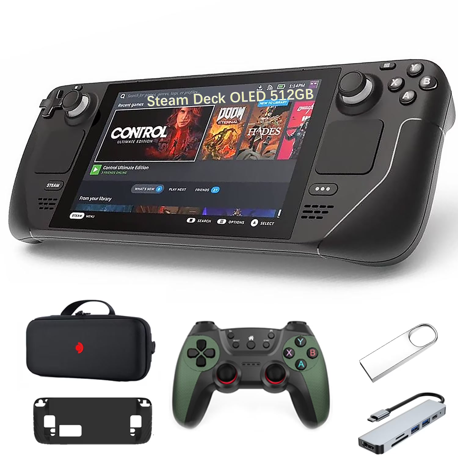 Console Portátil Valve Steam Deck OLED 512GB HDR