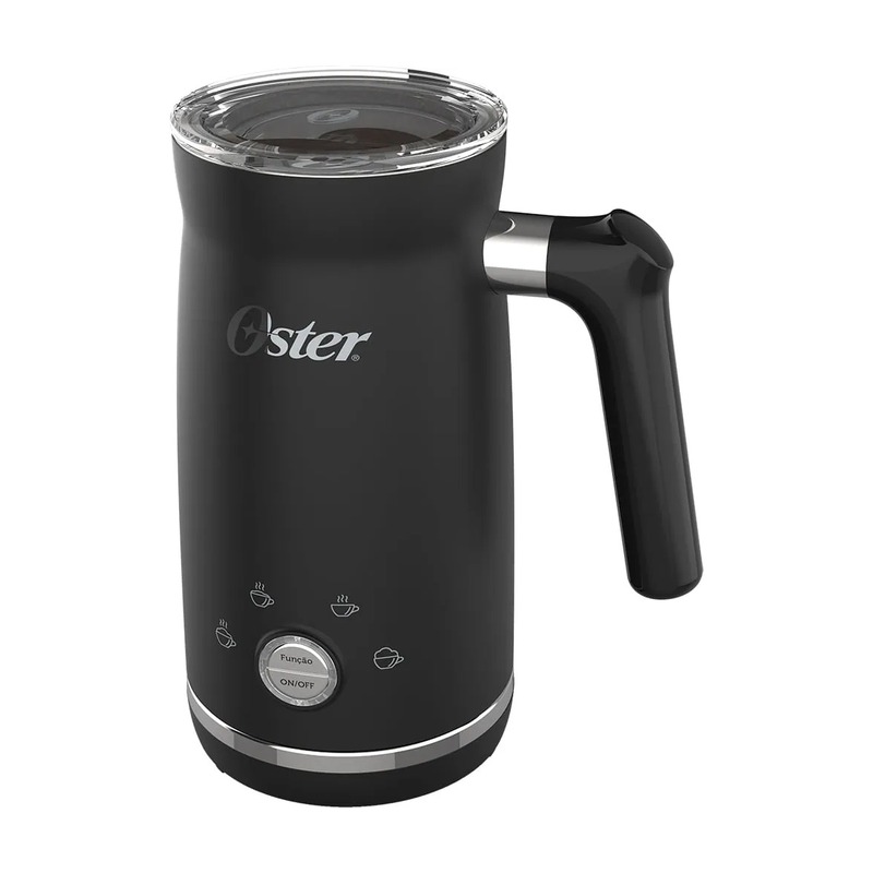 Espumador e Aquecedor de Leite Oster Inox com Batedor Magnético