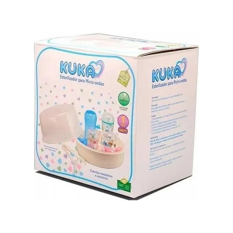 Esterilizador de Mamadeiras para Micro-ondas Kuka