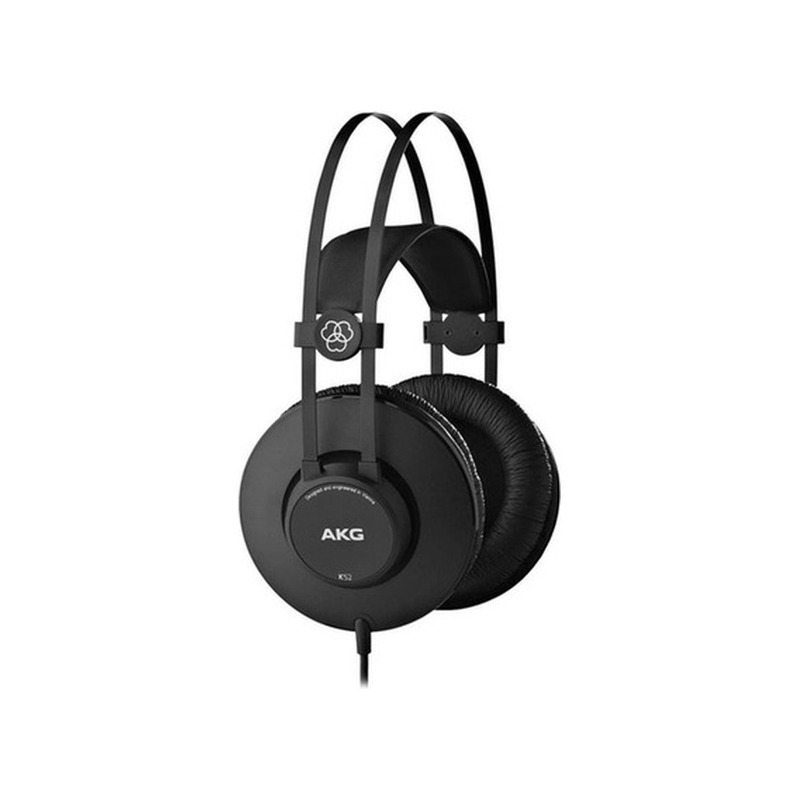 Headphone de Estúdio AKG K52 Circumaural Fechado