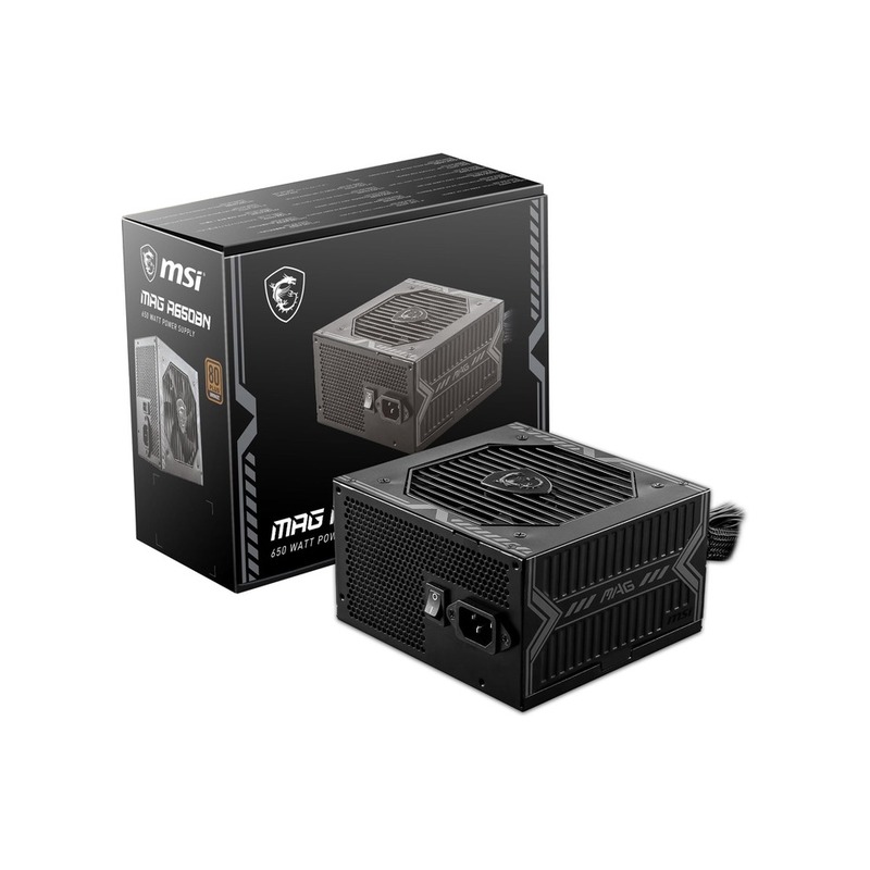 Fonte MSI MAG A650BN 650W 80 Plus Bronze