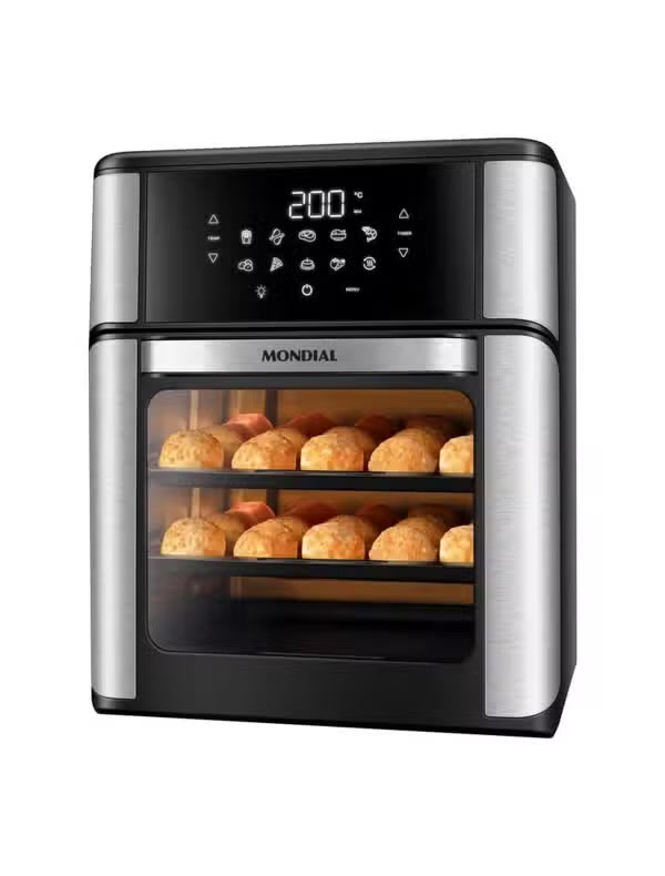 Forno Airfryer Mondial 12 Litros Painel Digital AFT-01