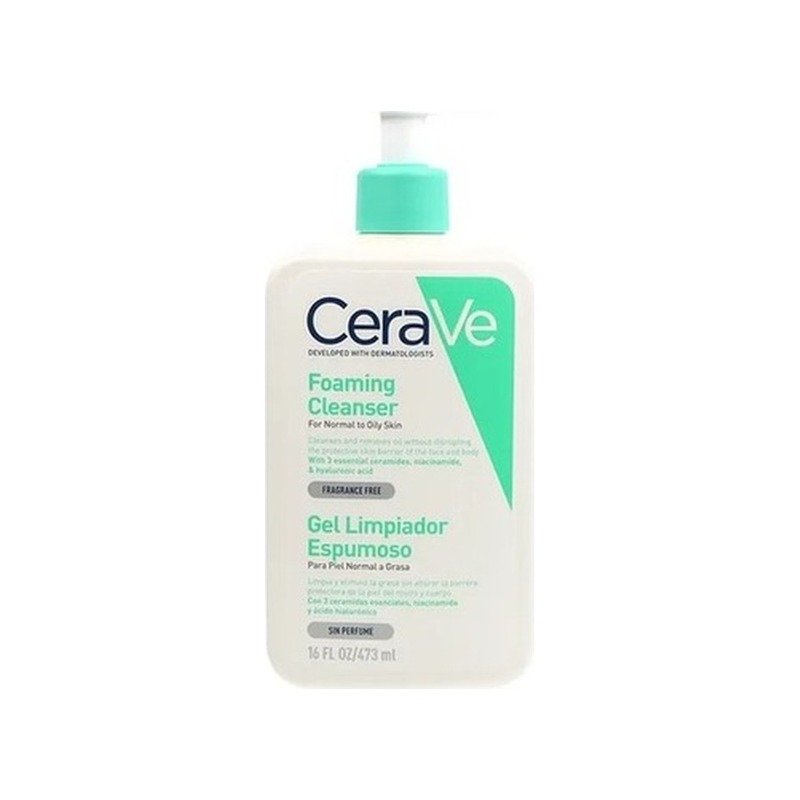 CeraVe Gel de Limpeza Facial Pele Normal a Oleosa 473ml