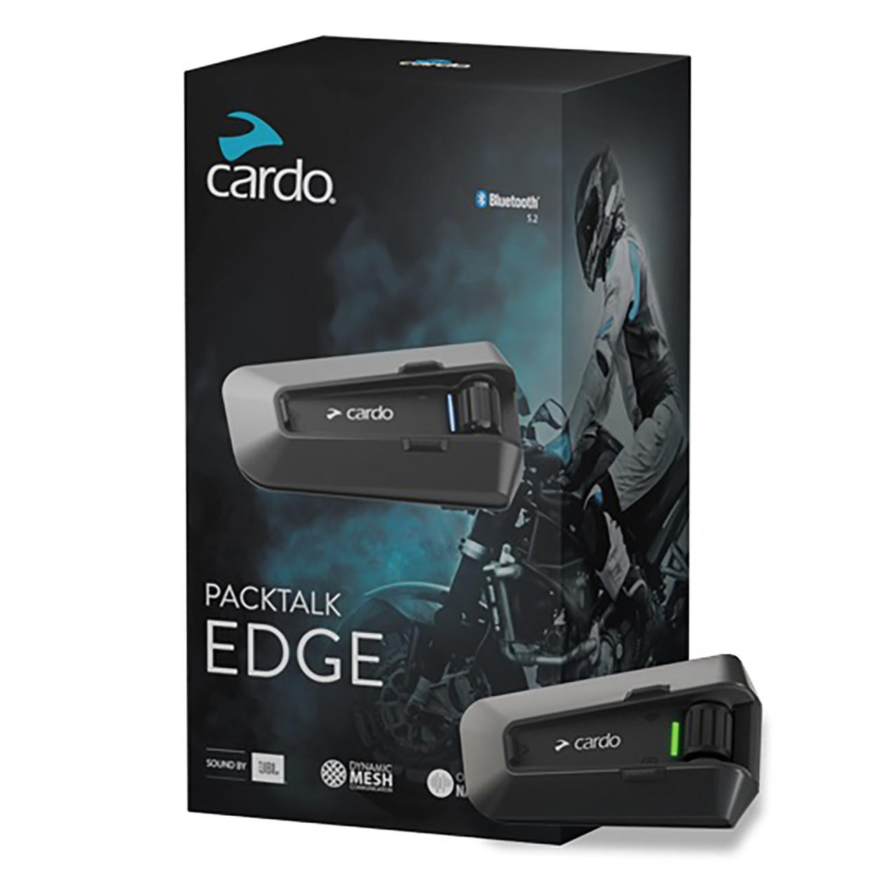 Intercomunicador Cardo Packtalk Edge Duo Som JBL Dynamic Mesh