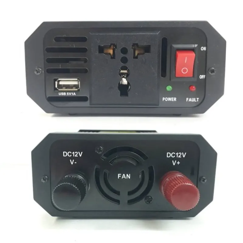 Inversor de Tensão Veicular 12V para 110V/220V 500W Hayonik com Tomada e USB
