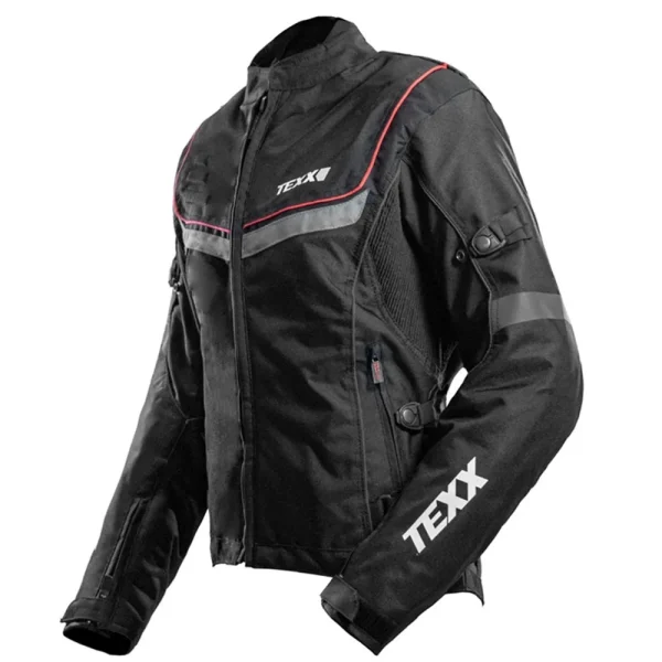 Jaqueta Motociclista Texx Strike V2 com Forro Impermeável Removível