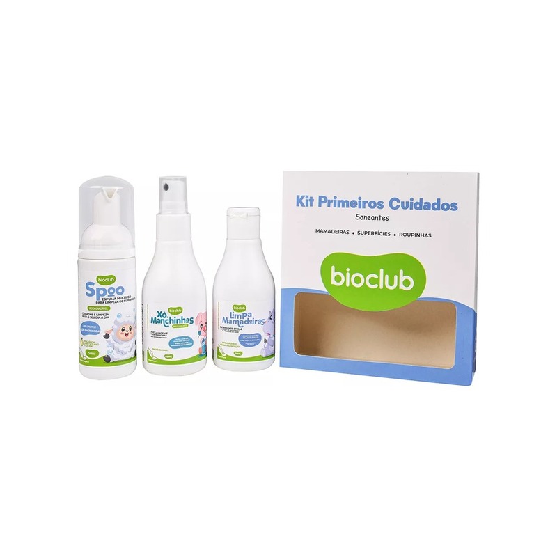 Kit Primeiros Cuidados Chicco com Cerdas Naturais