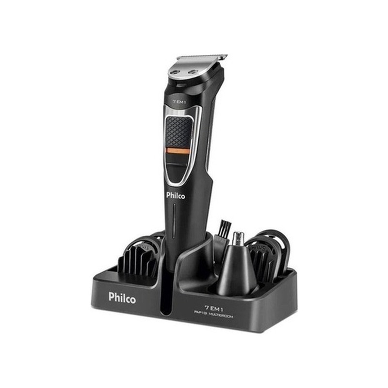 Aparador de Pelos Philco MultiGroom 7 em 1 Bivolt