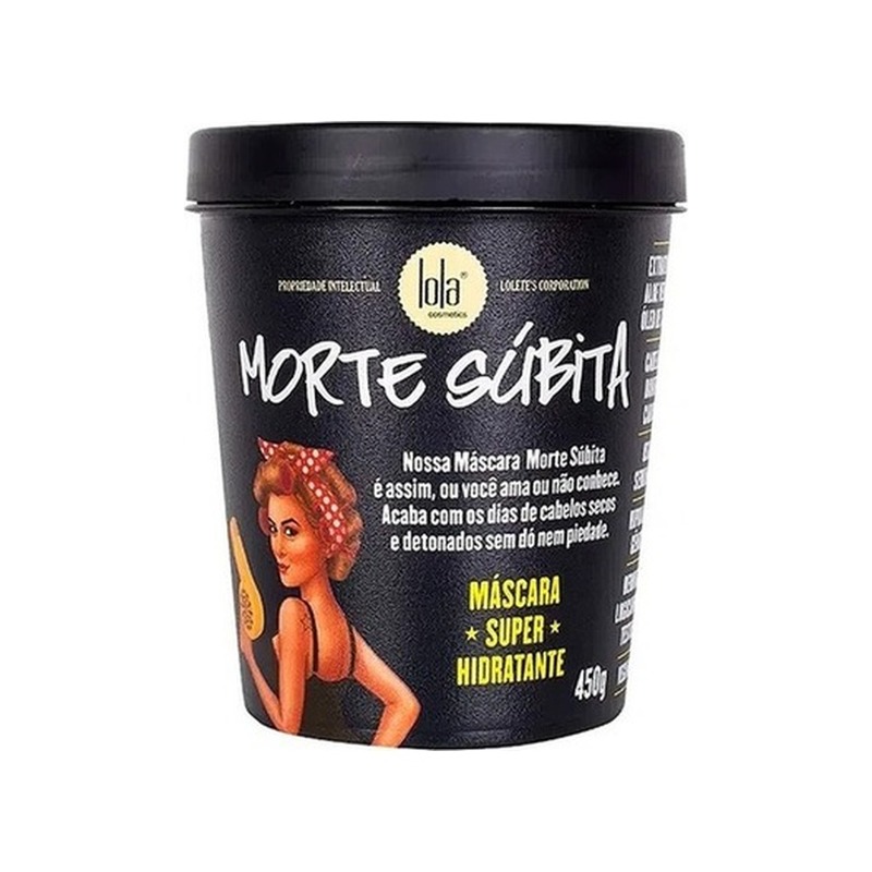 Máscara Lola Cosmetics Morte Súbita Hidratante (450g)