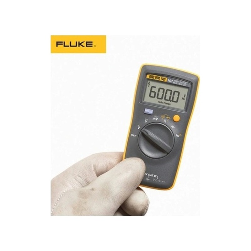 Multímetro Digital de Bolso Fluke 101 Original CAT III 600V