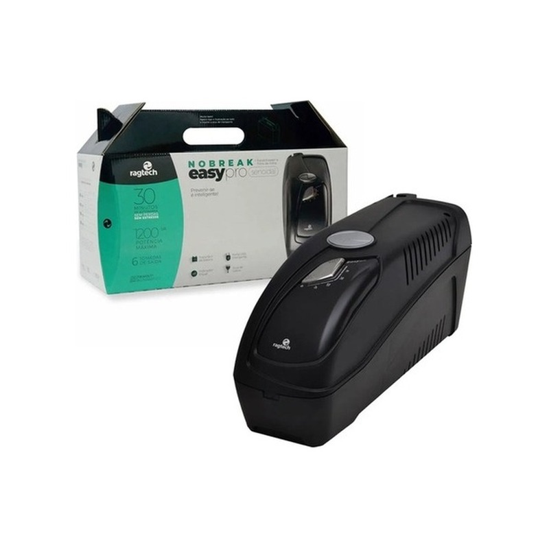 Nobreak Senoidal Puro Ragtech Easy Pro 1200VA Bivolt