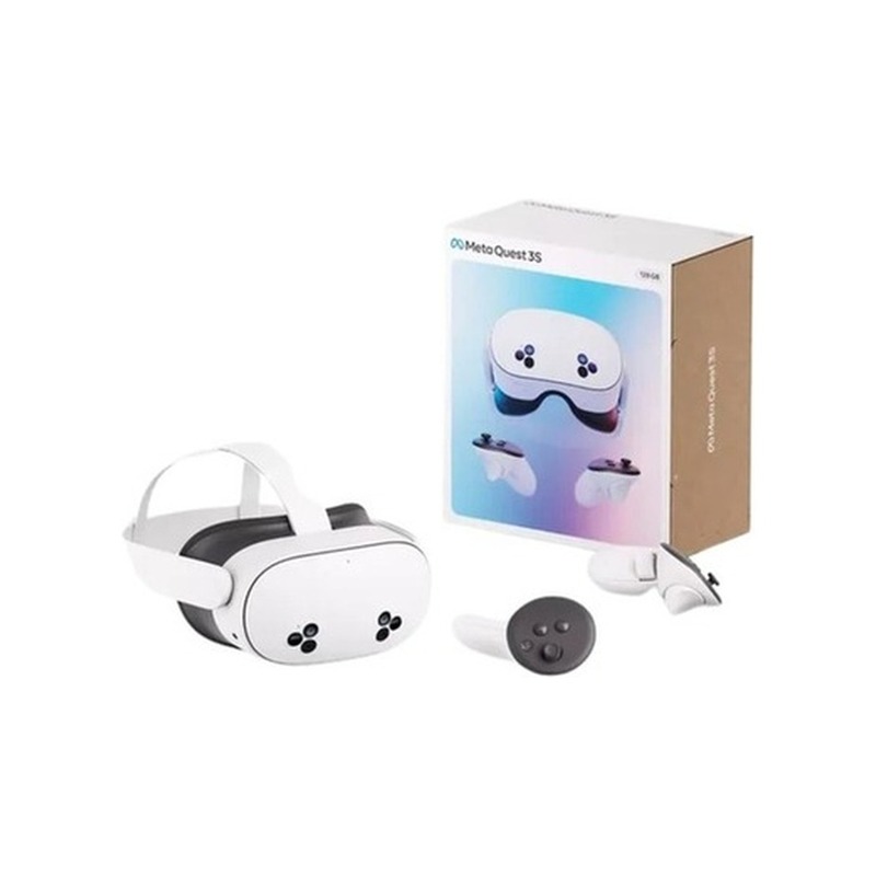 Óculos de Realidade Virtual e Mista Meta Quest 3S 128GB Autônomo