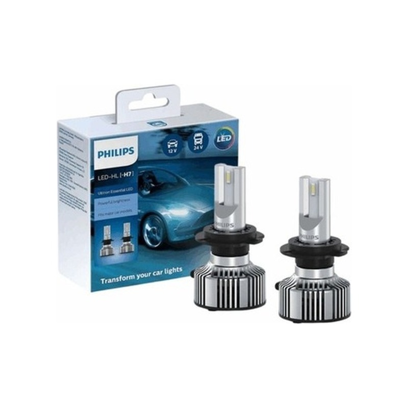 Par de Lâmpadas LED Philips Ultinon Essential LED 6500K 12V/24V