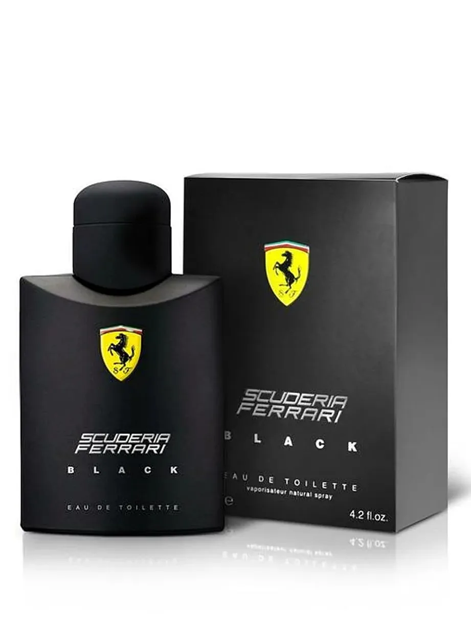 Perfume Masculino Scuderia Ferrari Black Eau de Toilette 125ml