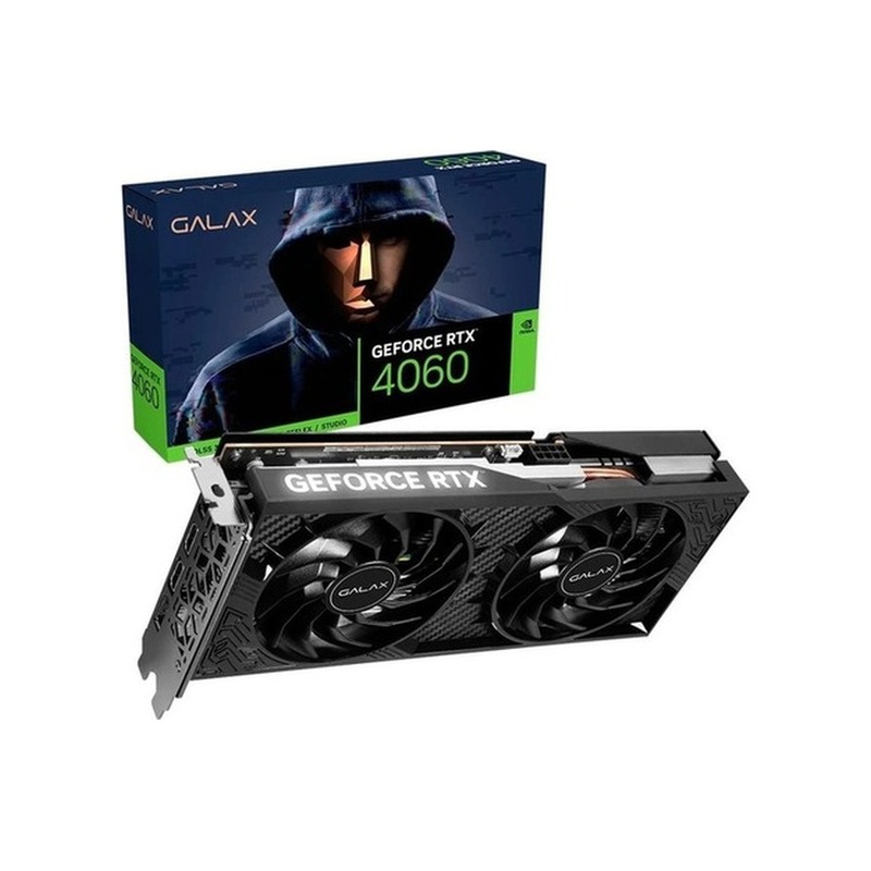Placa de Vídeo Galax GeForce RTX 4060 1-Click OC 8GB GDDR6