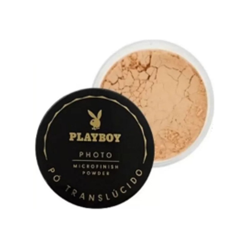 Pó Facial Solto Translúcido Playboy Photo Microfinish (16g)