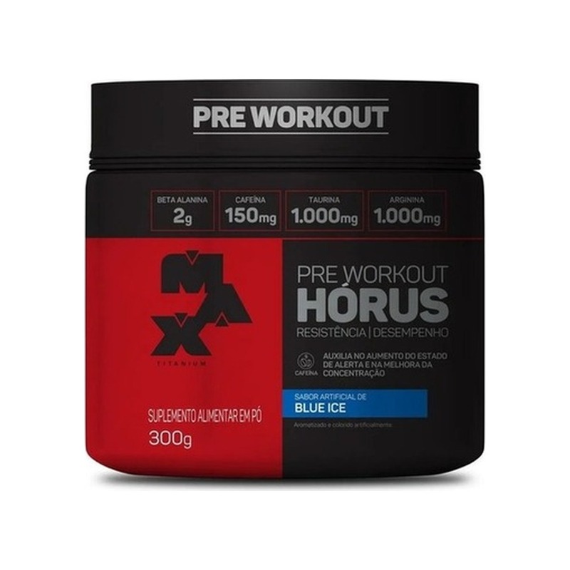 Pré-Treino Hórus 300g Max Titanium