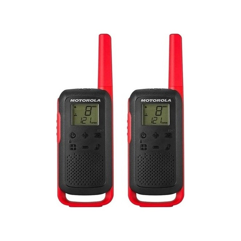Par de Rádios Walkie-Talkie Motorola Talkabout T210BR Homologado Anatel