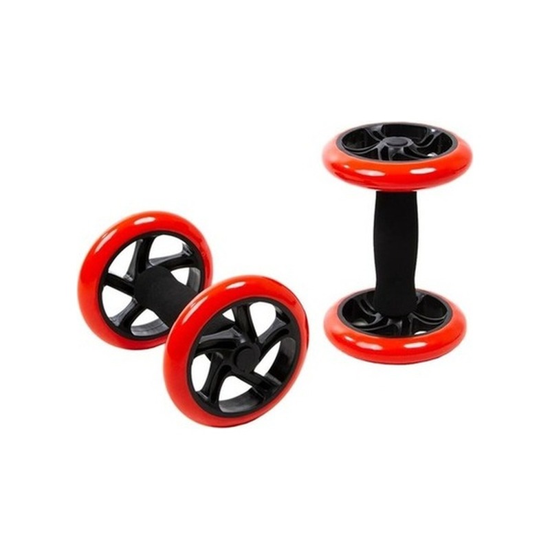 Roda Abdominal Dupla com Apoio de Joelhos Yangfit