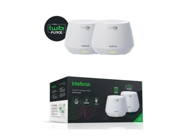 Intelbras Twibi Force AX (Kit com 2 unidades)