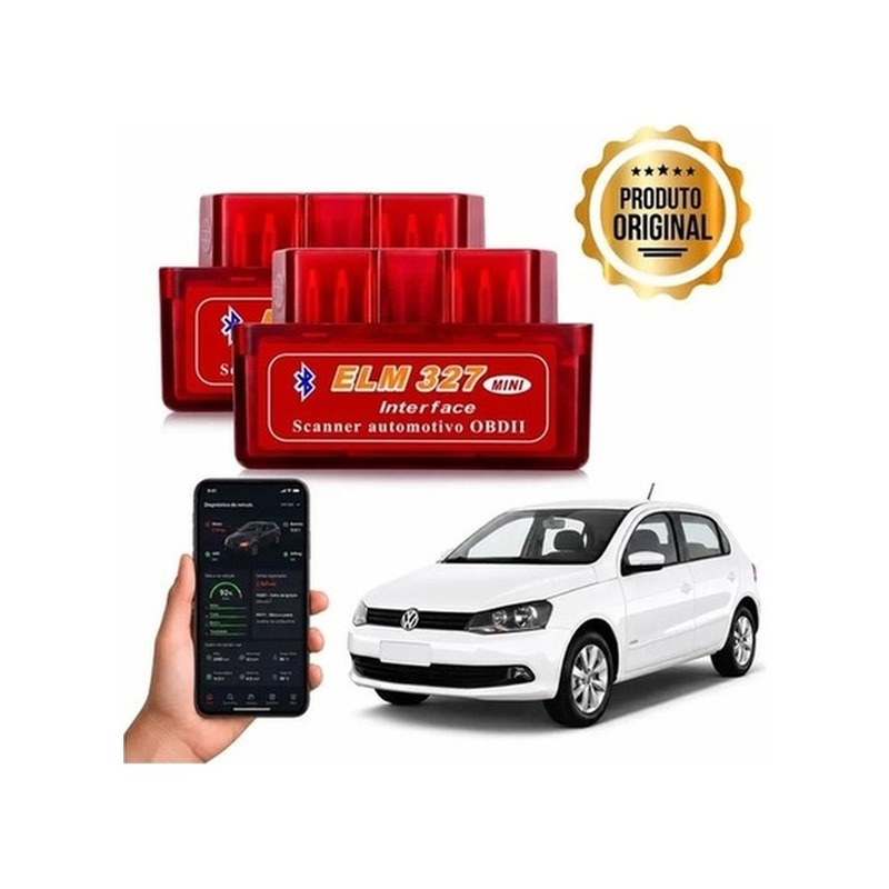 Scanner Automotivo OBD2 Bluetooth ELM327 V2.1 para Celular