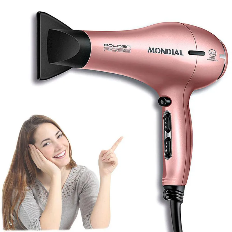 Secador Mondial Golden Rose SC-35