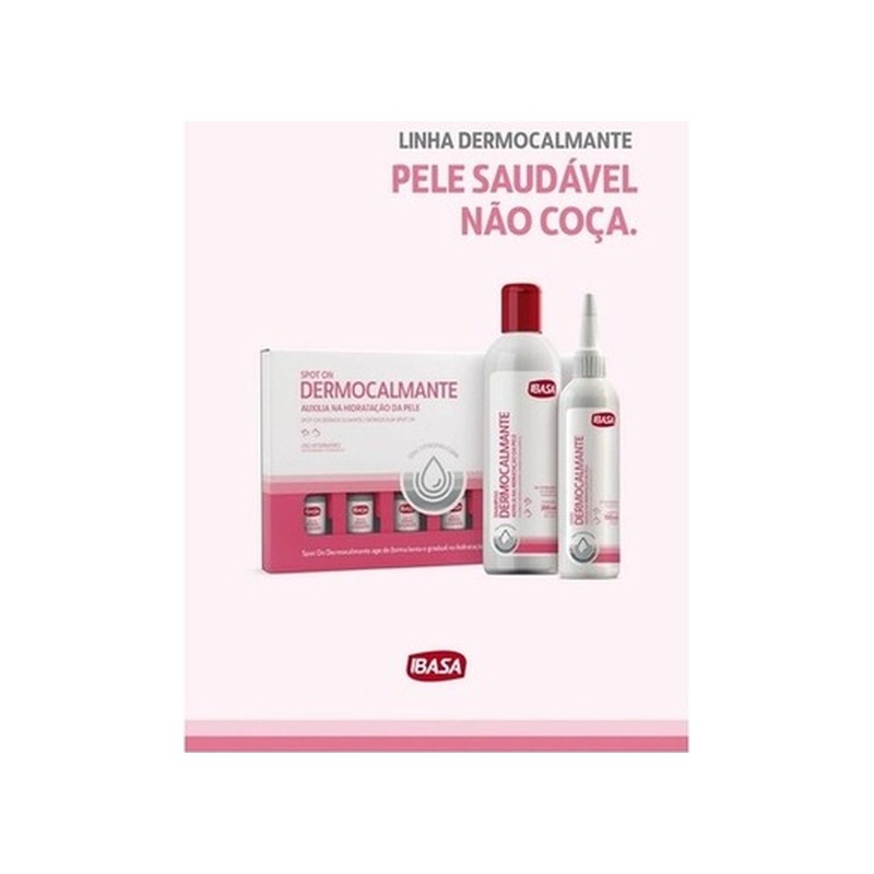 Shampoo Hipoalergênico Dermocalmante Ibasa com Extrato de Aveia 500ml