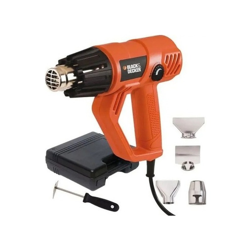 Soprador Térmico Black+Decker HG2000K com Maleta e Acessórios