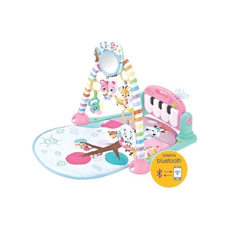 Tapete de Atividades Mastela Baby com Piano e Arco de Brinquedos