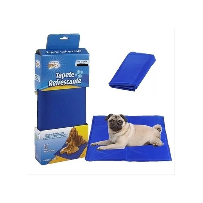 Tapete Gelado Refrescante Chalesco para Cães e Gatos