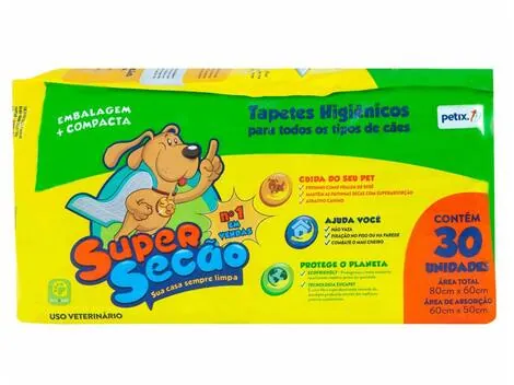 Tapete Higiênico Supersec Pro 30 Unidades