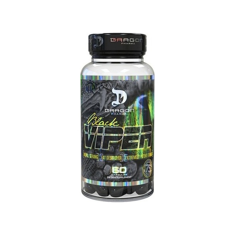 Black Viper Termogênico Dragon Pharma (60 Cápsulas)