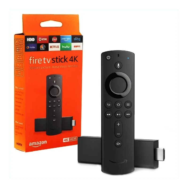 Streaming Player Amazon Fire TV Stick 4K com Controle por Voz Alexa