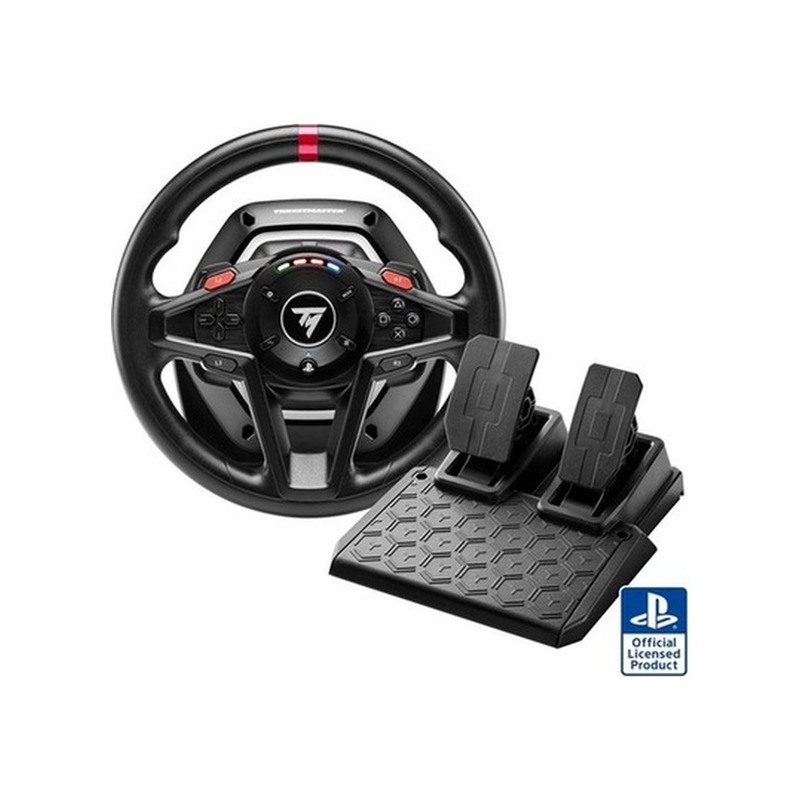 Volante Thrustmaster T128 com Force Feedback Híbrido e LEDs de Marcha